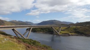 Kylesku Bridge on Scotland's NC500