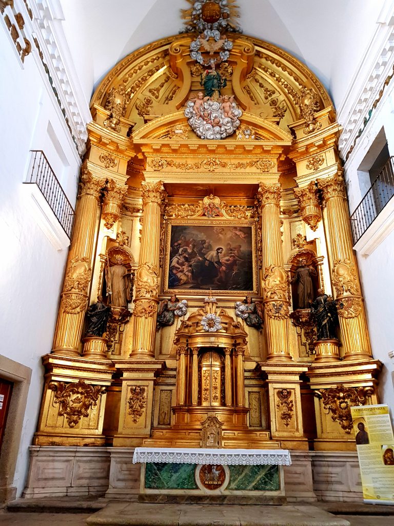 Inside the church of Ouesta de la Compania, Cáceres