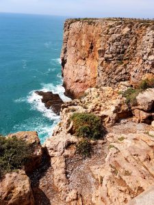 200ft high cliffs at Sagres, Portugal