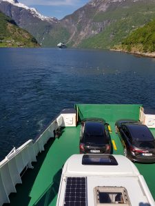 Geiranger fjord ferry