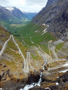 Trollstigen mountain pass road