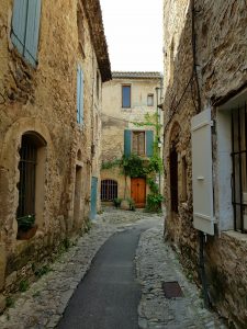 The old town of Vaison La Romaine