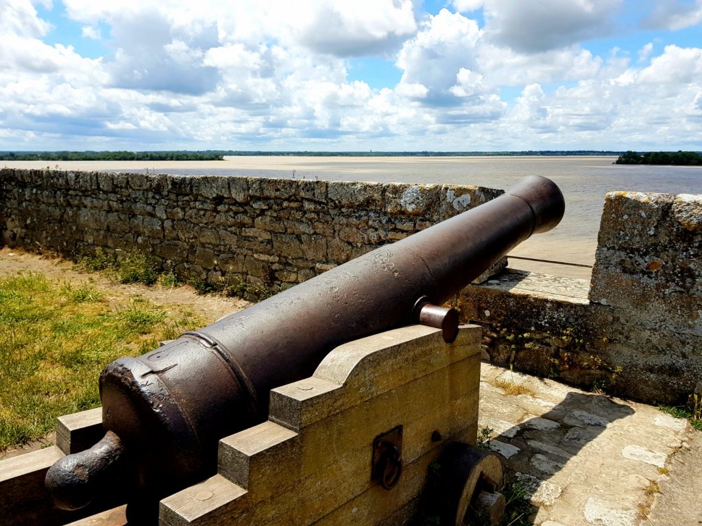 Canon at Blaye citadel