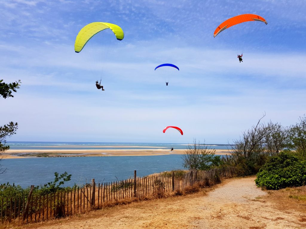 Paragliding dune du pilat