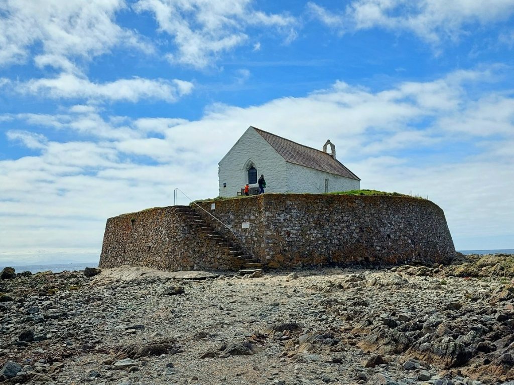 Llangwyfan island church